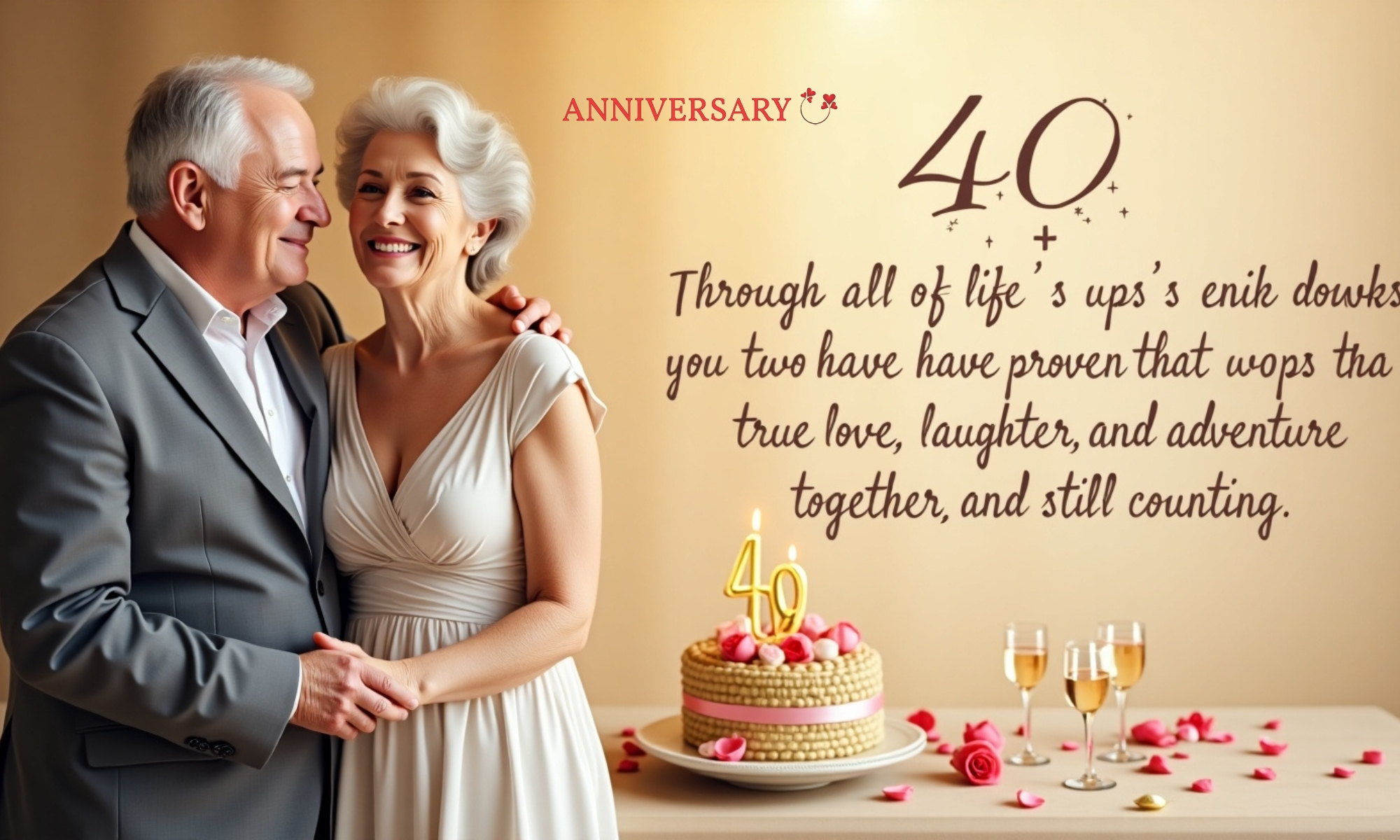 40th wedding anniversary quotes